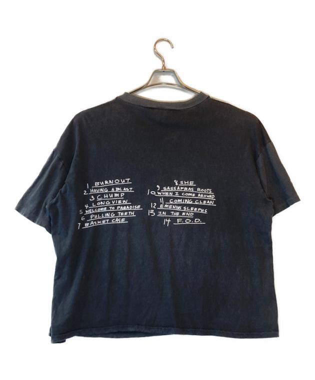 中古・古着通販】USED (ユーズド) ヴィンテージTシャツ ブラック