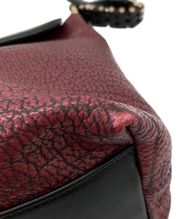 中古・古着通販】ETRO (エトロ) ショルダーバッグ レッド×ブラック
