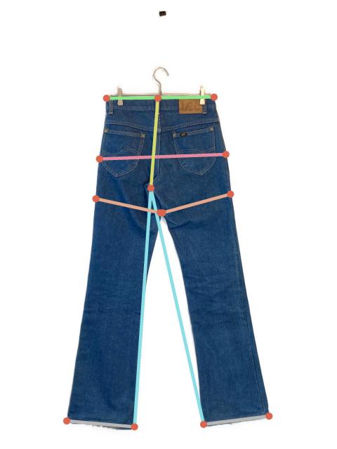 中古・古着通販】LEE (リー) フレアデニムパンツ ブルー サイズ:29/34