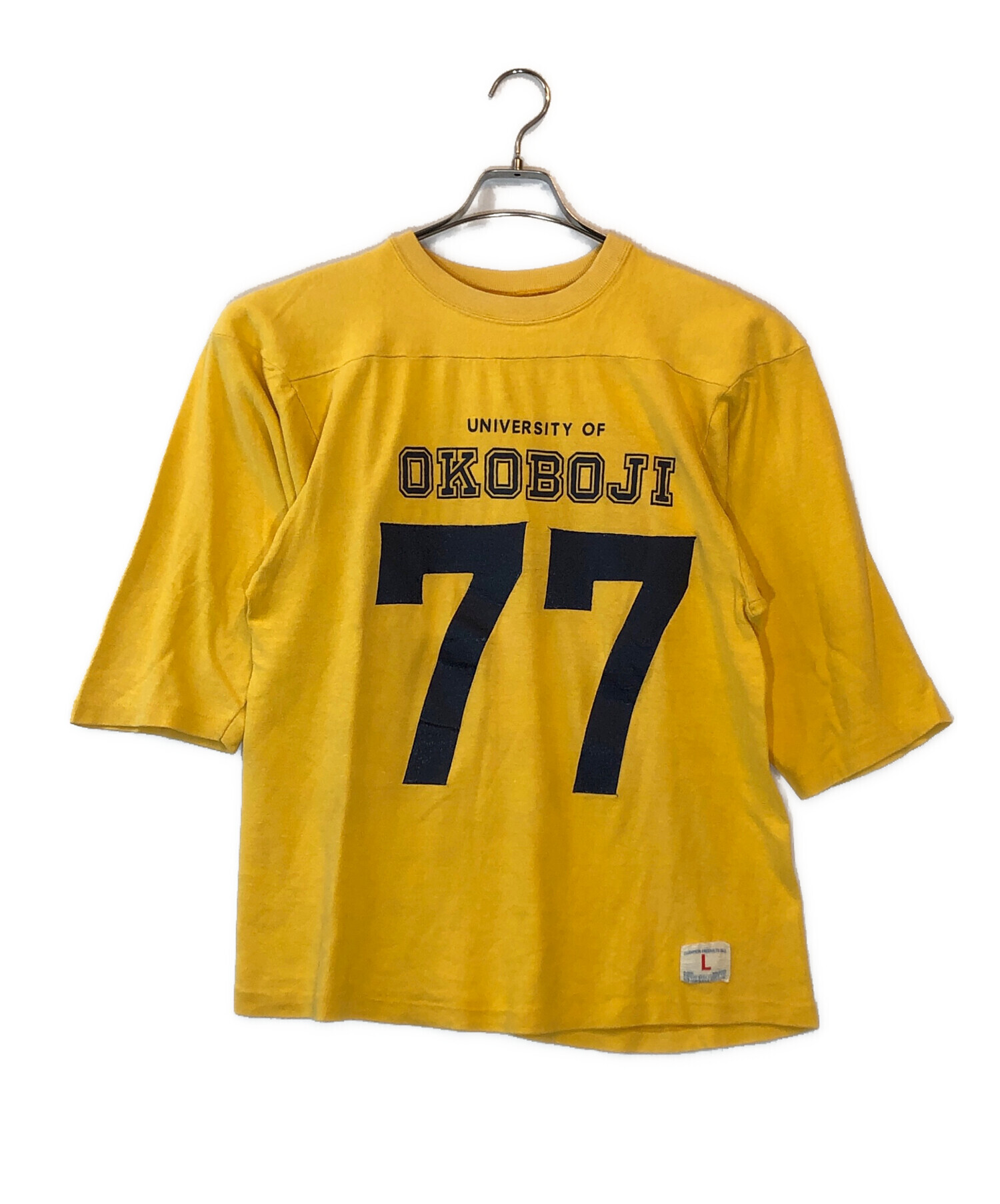 中古・古着通販】Champion (チャンピオン) 両面プリントフットボールT