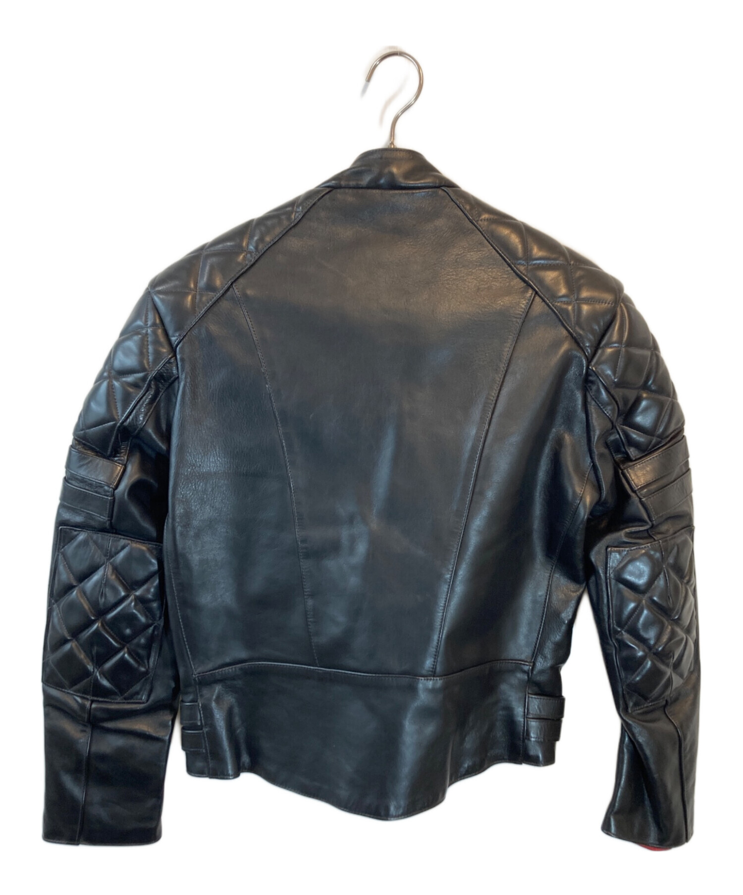 中古・古着通販】666 (666) キルティングパデッドセミダブルライダース
