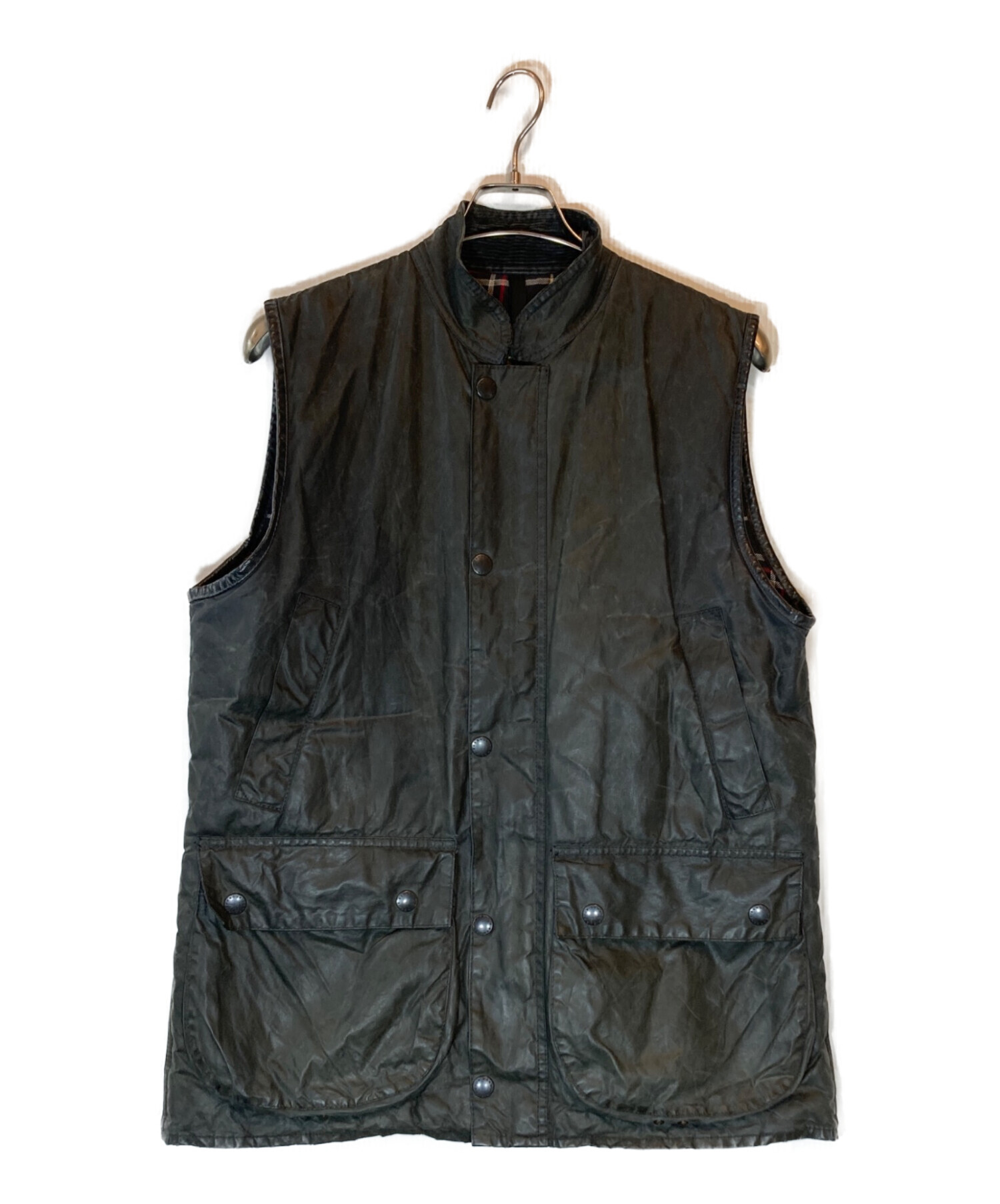 Barbour バブアー オイルドベスト L ウエストモーランド 中古・古着通販】Barbour (バブアー) ウェストモーランド オイルド