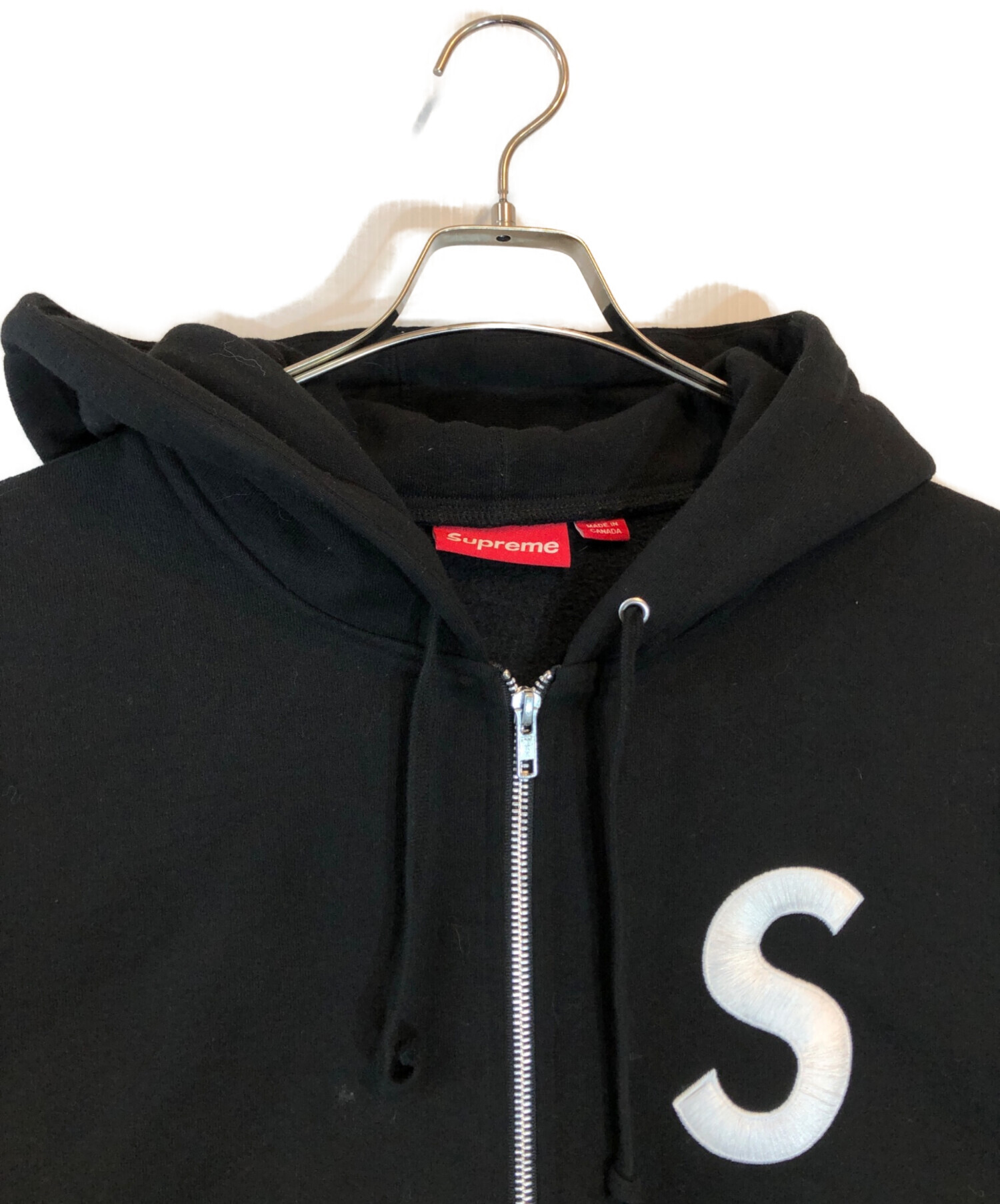 中古・古着通販】SUPREME (シュプリーム) S Logo Zip Up Hooded