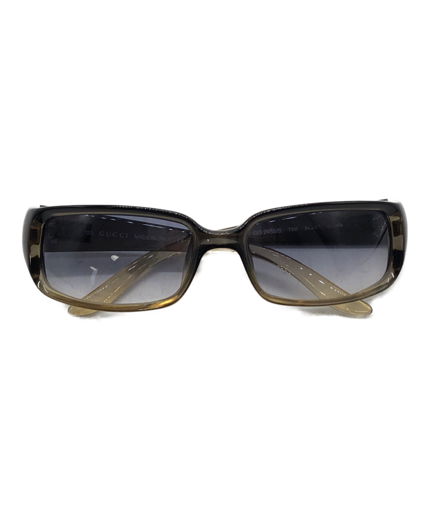 中古・古着通販】GUCCI (グッチ) サングラス グリーン サイズ:54□17