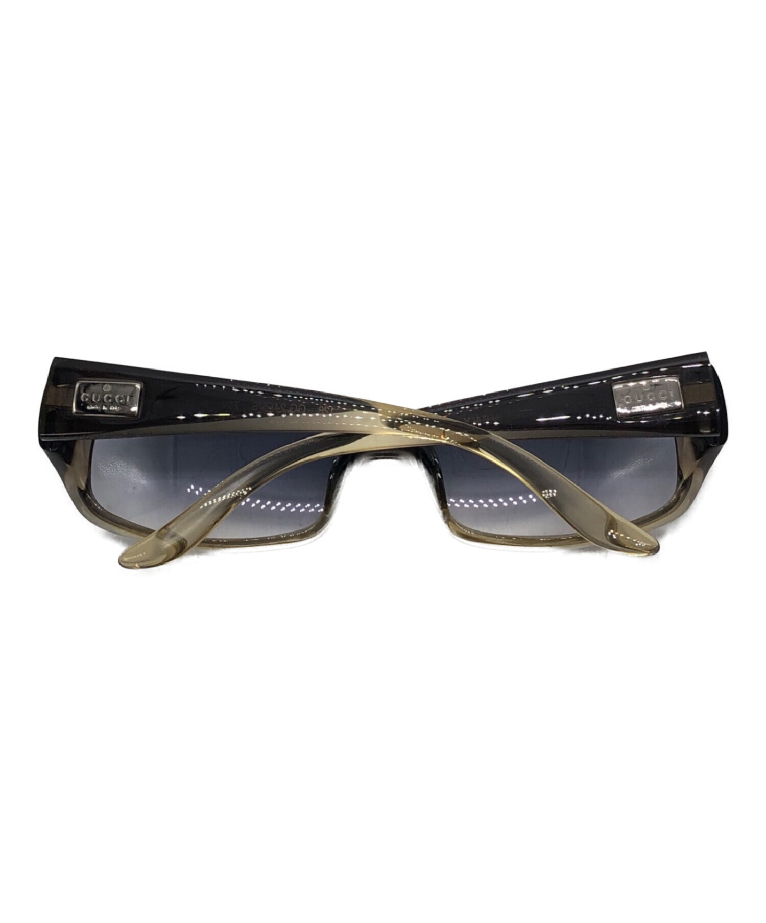 中古・古着通販】GUCCI (グッチ) サングラス グリーン サイズ:54□17