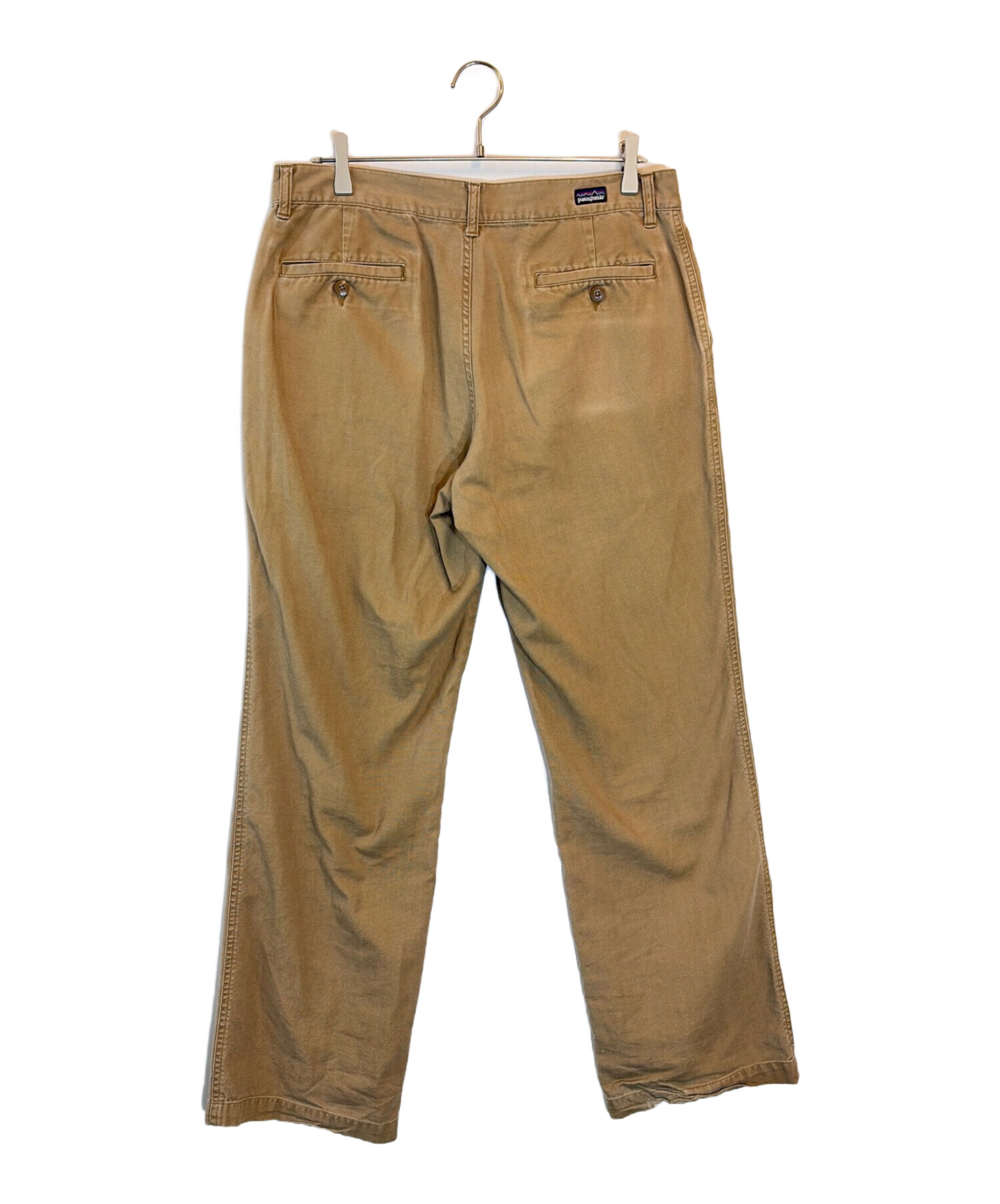 Patagonia　チノパン　古着　パタゴニア　COTTON100％ 中古・古着通販】Patagonia (パタゴニア) ダックチノパンツ ベージュ