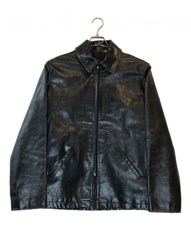 A.P.C. レザージャケット 中古・古着通販】A.P.C. (アーペーセー) レザージャケット ブラック