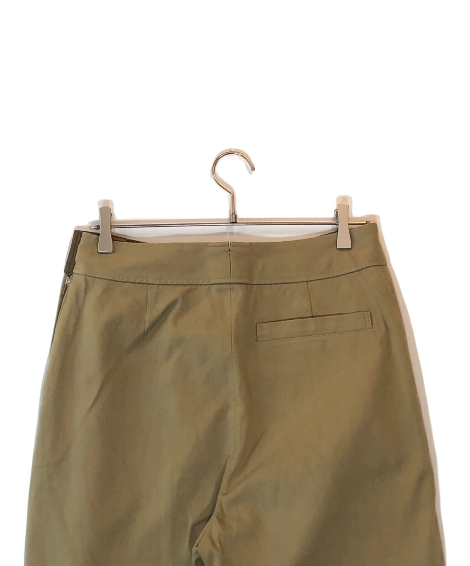 マーガレットハウエル 20SS コットン100% スカート 3 ベージュ 中古・古着通販】MARGARET HOWELL (マーガレットハウエル) WASHED
