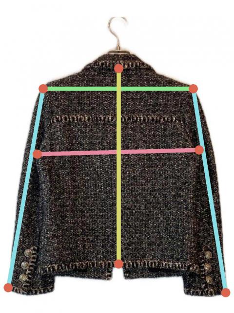 中古・古着通販】CHANEL (シャネル) リボン・ココマークボタン付き