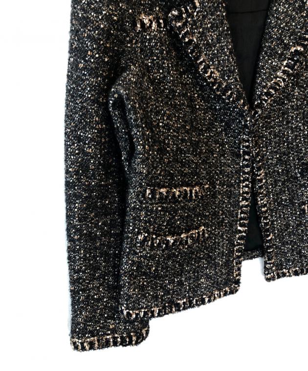 中古・古着通販】CHANEL (シャネル) リボン・ココマークボタン付き
