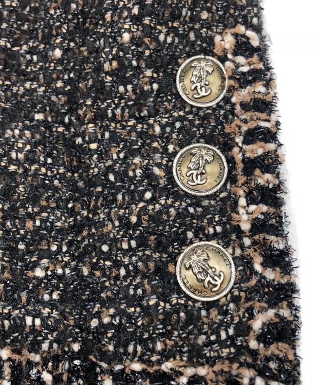 中古・古着通販】CHANEL (シャネル) リボン・ココマークボタン付き