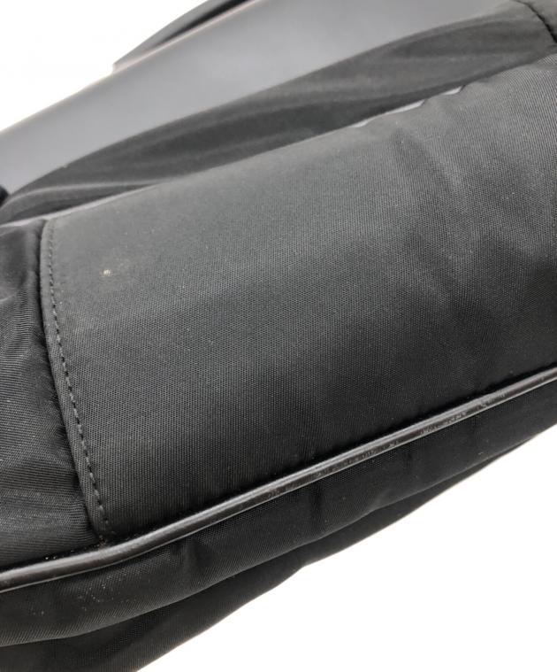 中古・古着通販】PRADA (プラダ) レザーナイロン切替ブリーフケース
