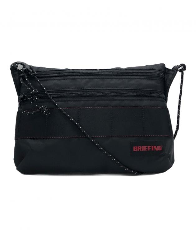 【再値下げ】BRIEFING ブラック サコッシュ 中古・古着通販】BRIEFING (ブリーフィング) サコッシュ ブラック