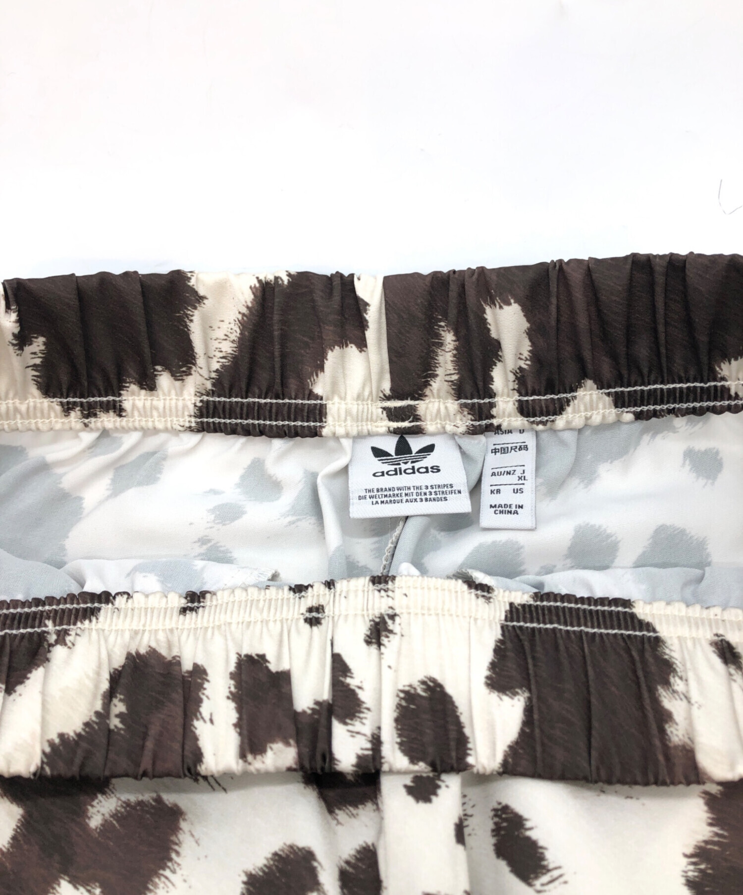 中古・古着通販】adidas (アディダス) サテン ワイドレッグ パンツ