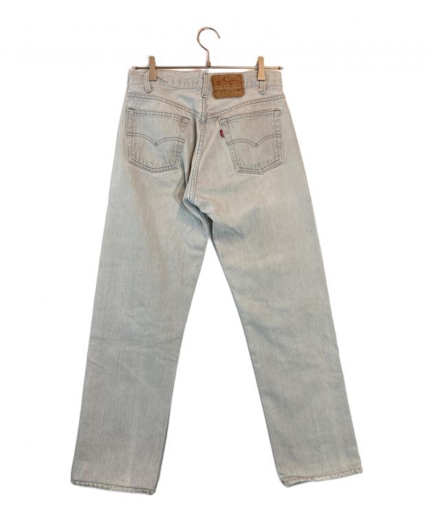 中古・古着通販】LEVI'S (リーバイス) 501先染めデニムパンツ グレー