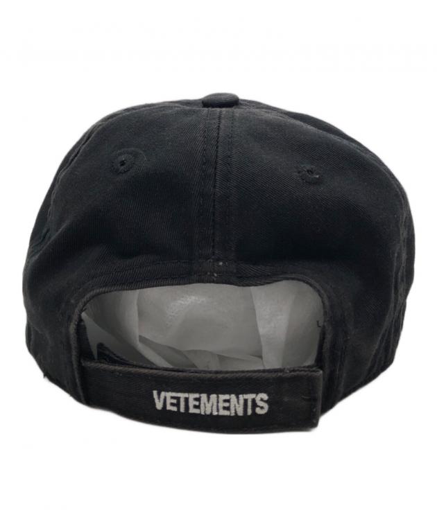 中古・古着通販】VETEMENTS (ヴェトモン) ANARCHY CAP ブラック サイズ