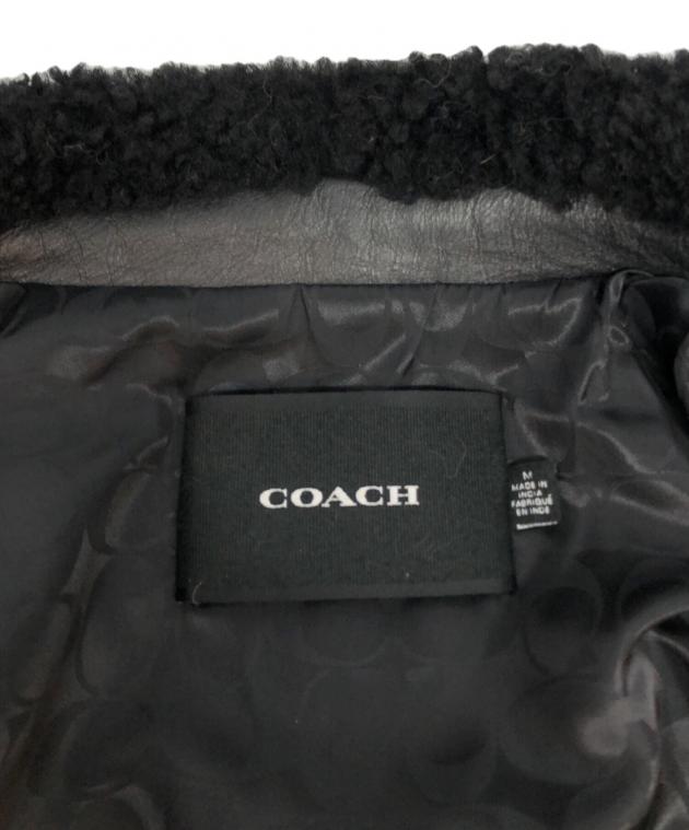 中古・古着通販】COACH (コーチ) レザー フライト ジャケット