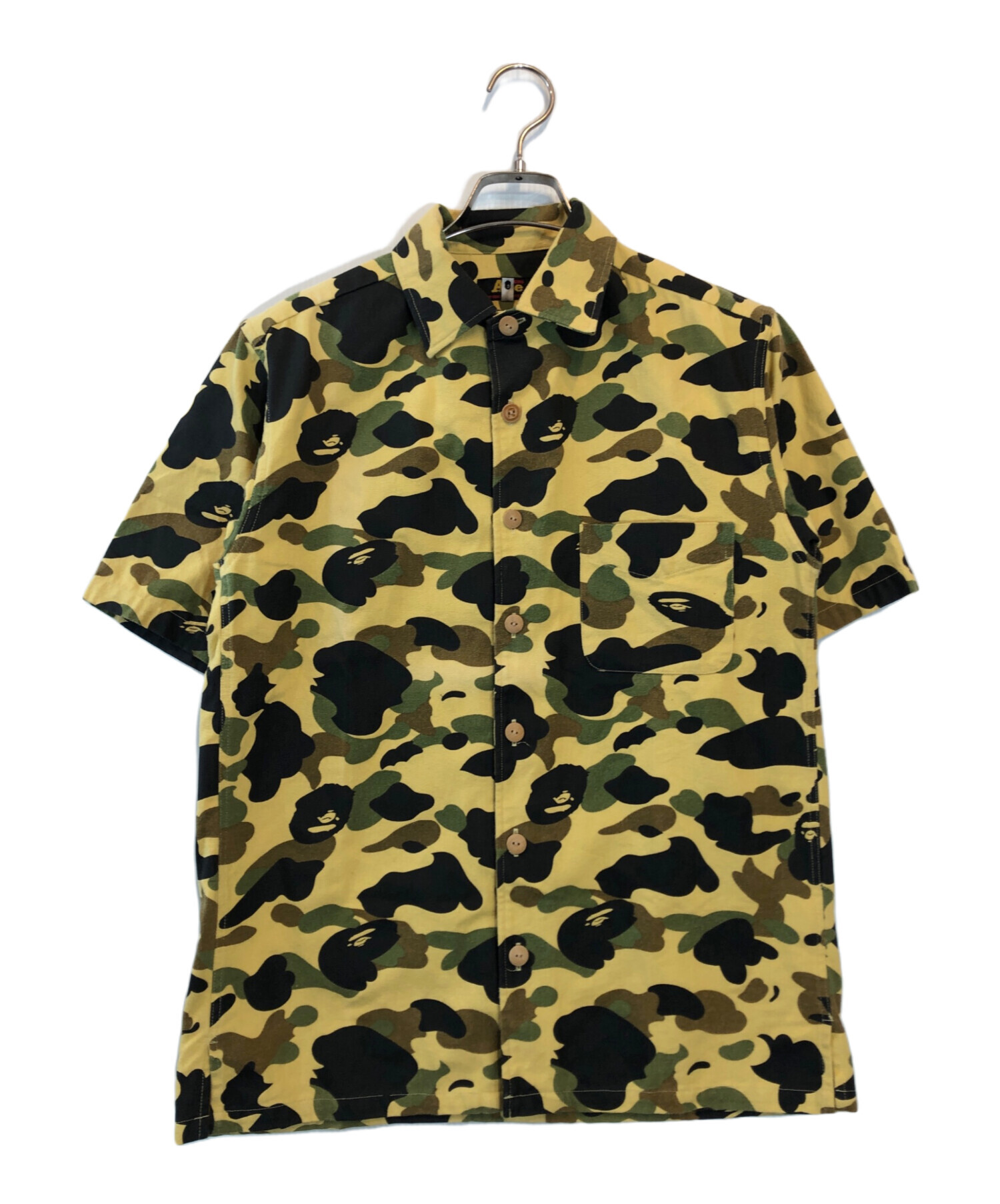 中古・古着通販】A BATHING APE (アベイシングエイプ) 総柄シャツ