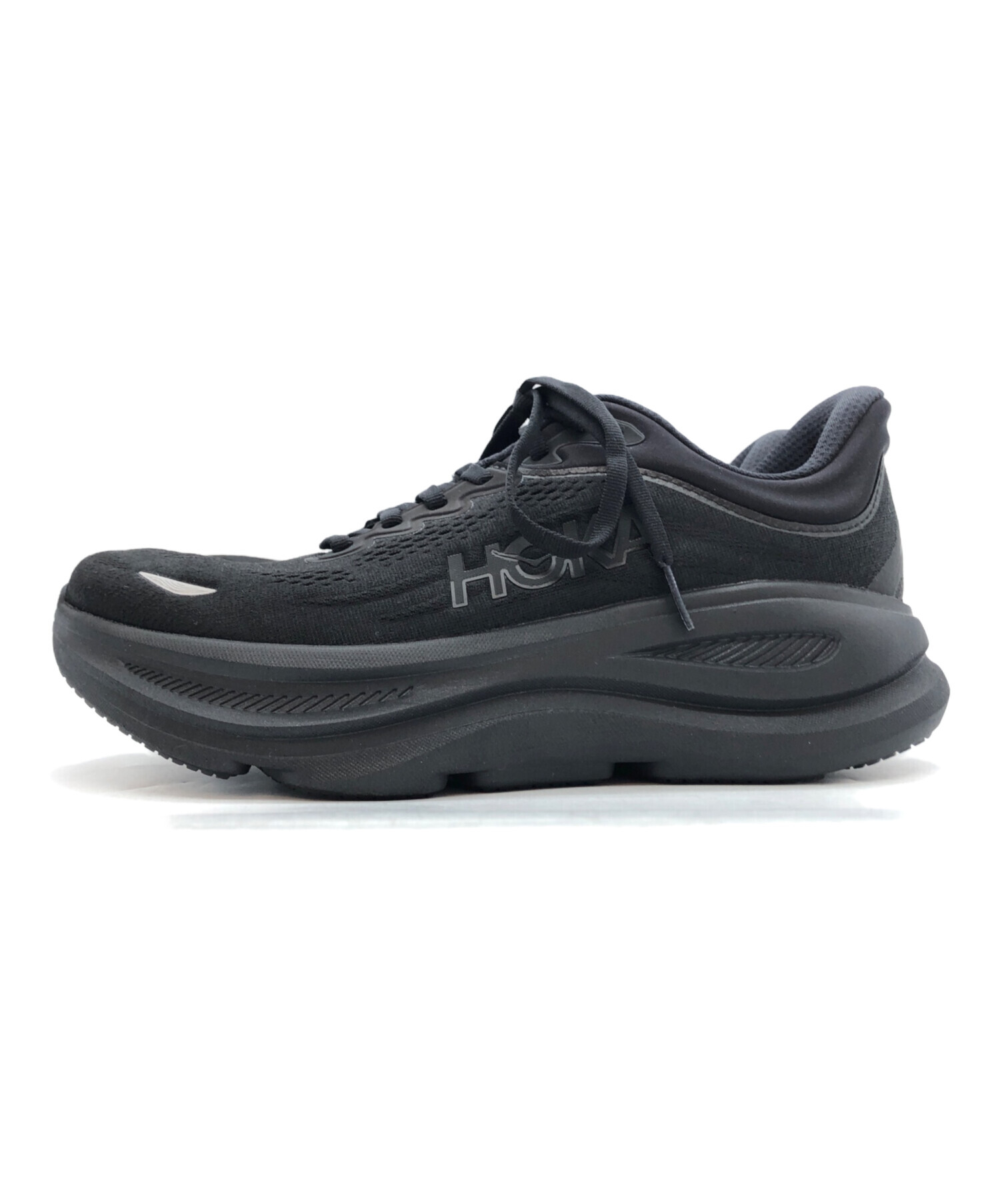 中古・古着通販】HOKA (ホカ) Bondi 9 Wide ブラック サイズ:US8 2E