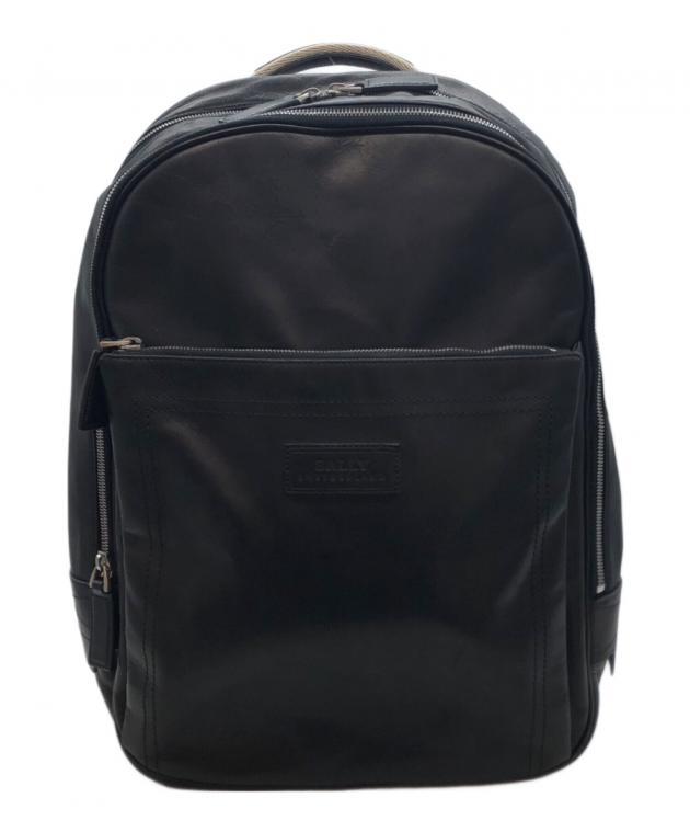 中古・古着通販】BALLY (バリー) レザーリュック ブラック｜ブランド