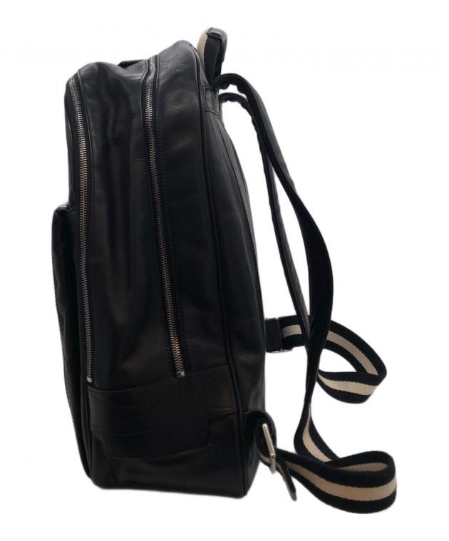 中古・古着通販】BALLY (バリー) レザーリュック ブラック｜ブランド