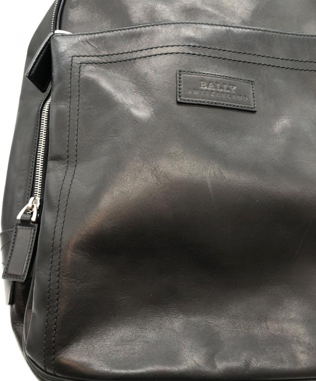 中古・古着通販】BALLY (バリー) レザーリュック ブラック｜ブランド