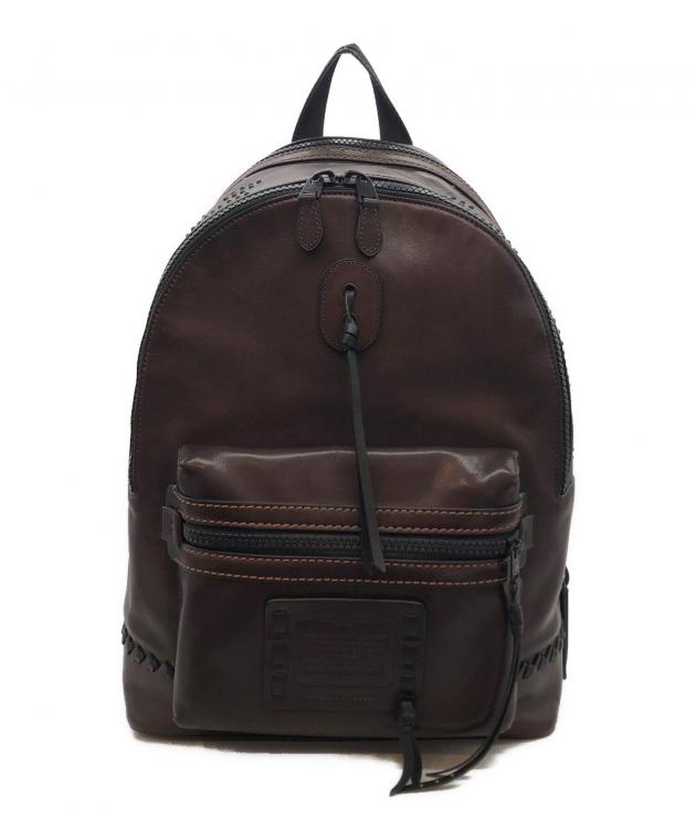 中古・古着通販】COACH (コーチ) アカデミー リュックサック ブラウン