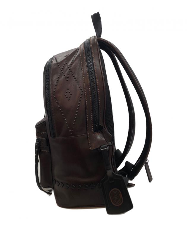 中古・古着通販】COACH (コーチ) アカデミー リュックサック ブラウン