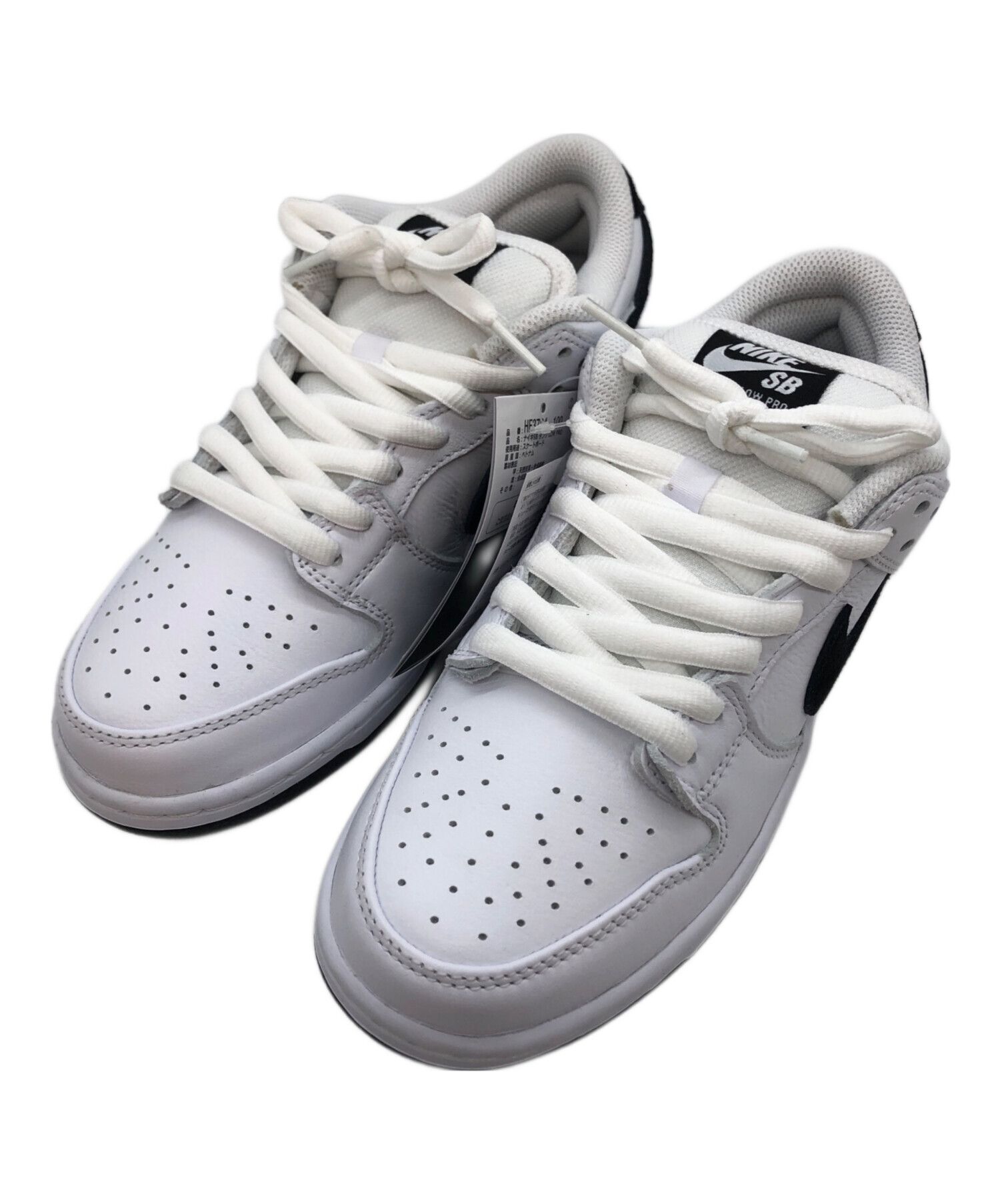 中古・古着通販】NIKE (ナイキ) NIKE SB DUNK LOW PRO ホワイト サイズ 