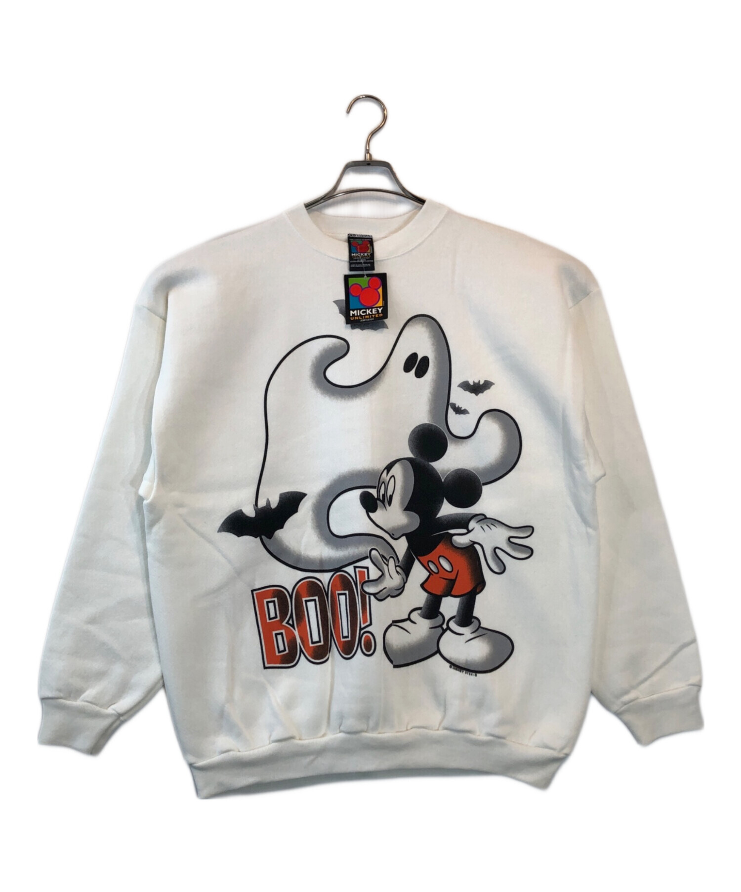 中古・古着通販】MICKEY (ミッキー) プリントスウェット ホワイト