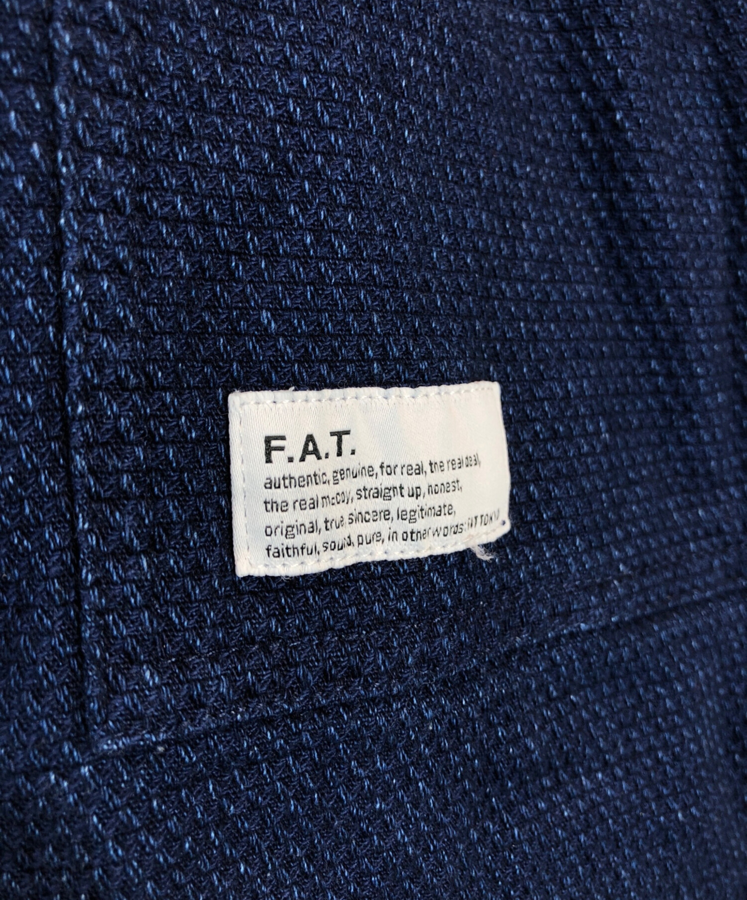 中古・古着通販】FAT (エフエーティー) カンフージャケット チャイナ