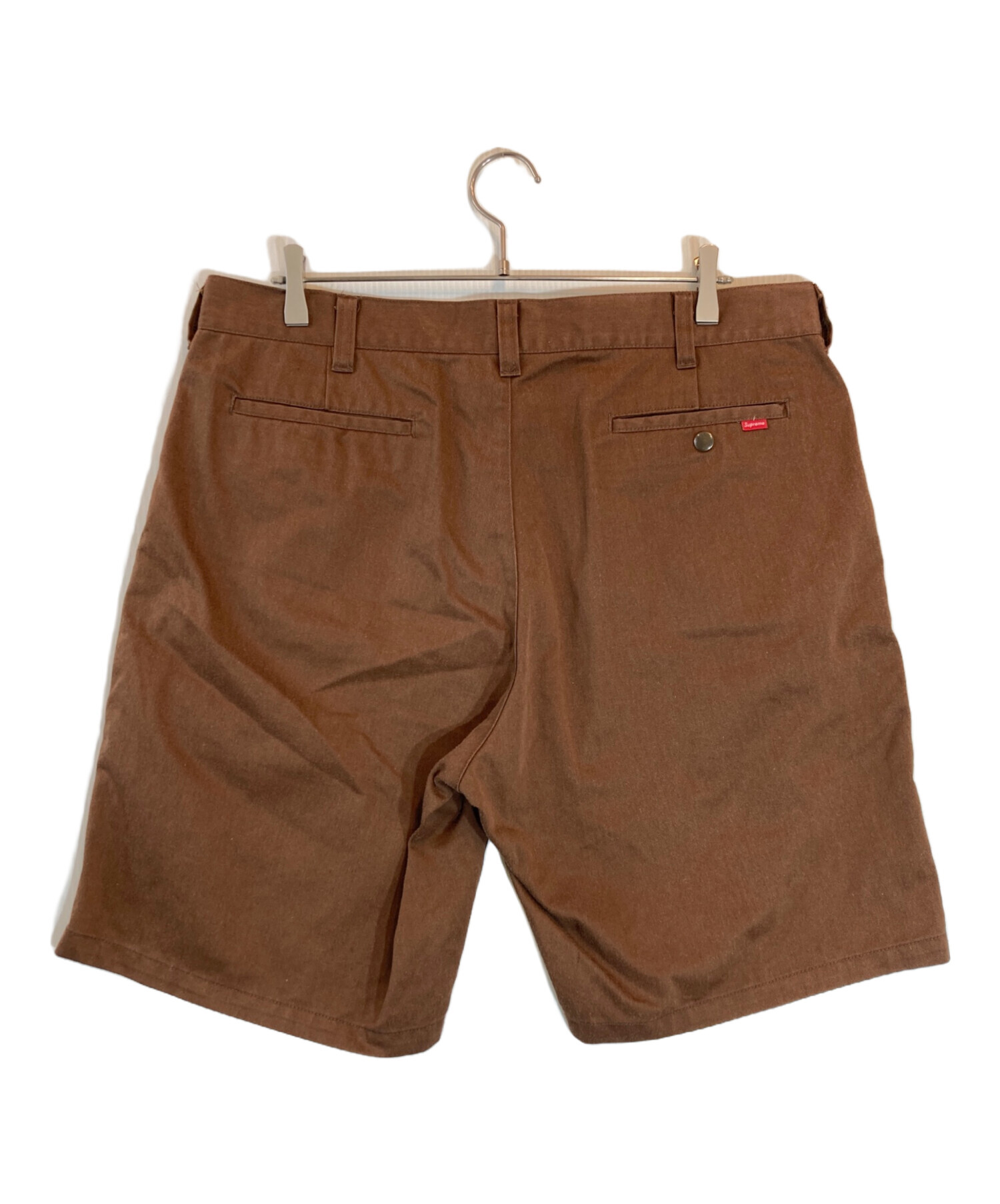 Supreme シュプリーム パンツ（その他） M 茶 【古着】【中古】【送料無料】 中古・古着通販】Supreme (シュプリーム) ハーフチノ ブラウン サイズ