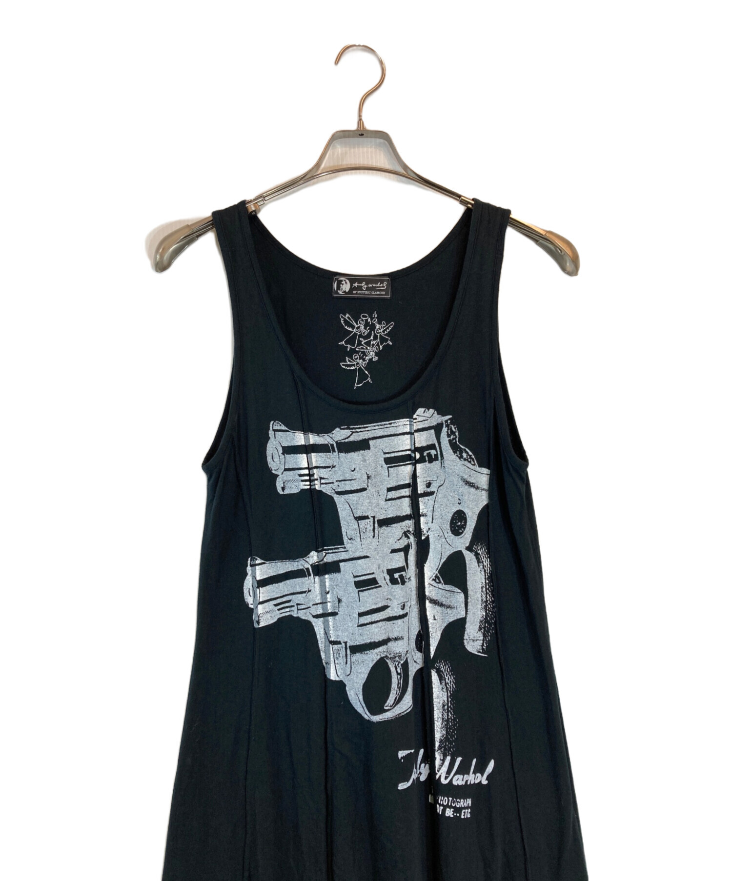 美品✨ ヒステリックグラマー× Andy Warhol スカル柄ワンピース 中古・古着通販】Andy Warhol by HYSTERIC GLAMOUR (アンディー