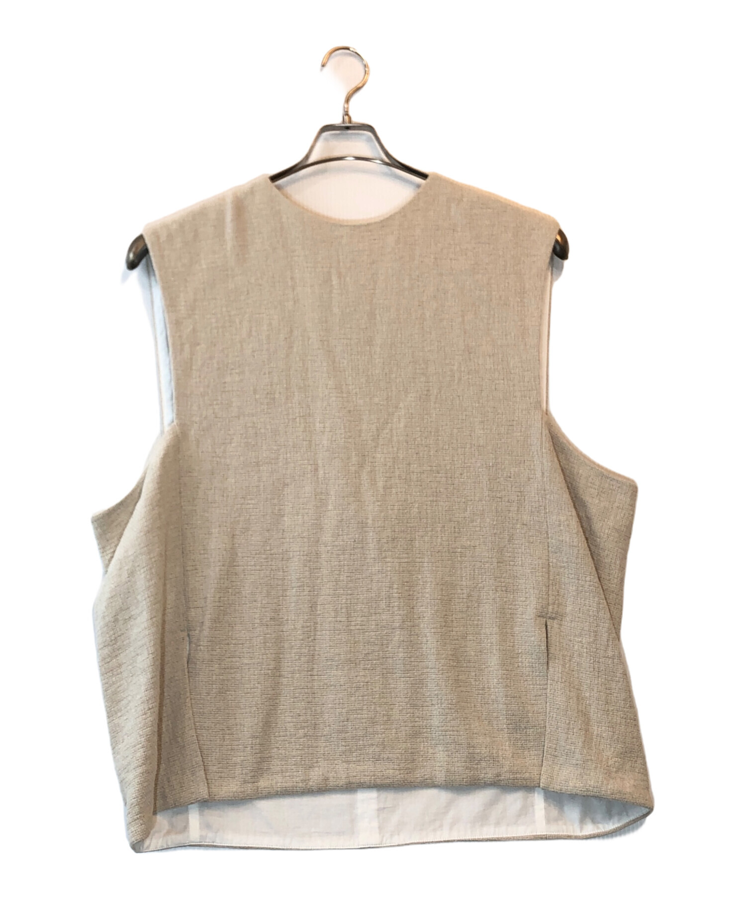 HED MAYNERベスト HED MAYNER DOUBLE LAYERED CARGO VEST メンズ
