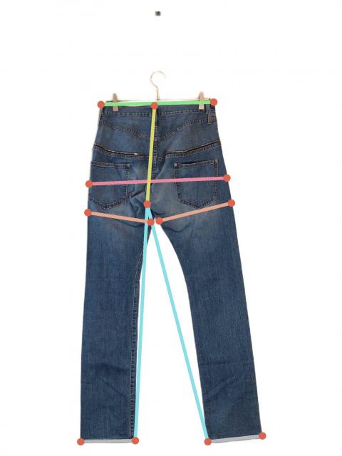 中古・古着通販】CABANE de ZUCCa (カバンドズッカ) 11連ボタンデニム