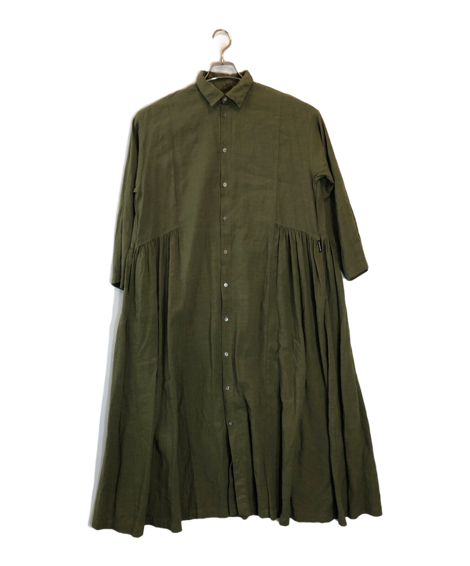 中古・古着通販】nest Robe (ネストローブ) 近江晒 サイドギャザー