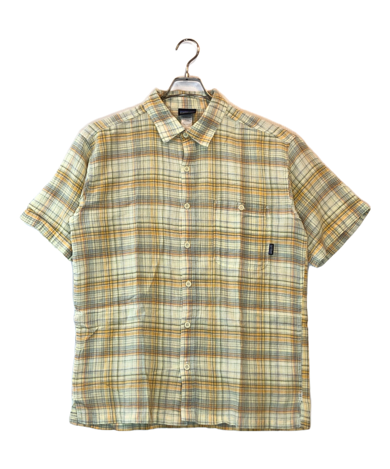中古・古着通販】Patagonia (パタゴニア) 半袖シアサッカーシャツ
