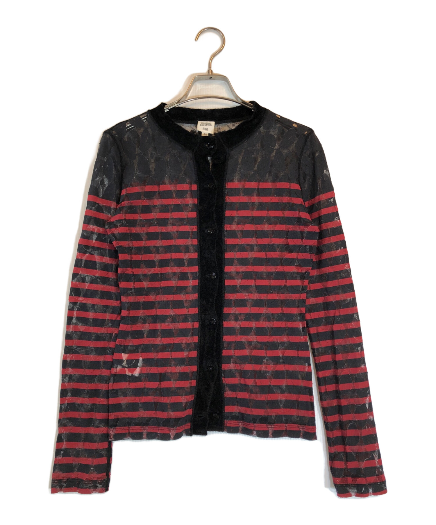 Jean Paul GAULTIER FEMME シアー カーディガン 中古・古着通販】Jean Paul GAULTIER FEMME (ジャンポールゴルチエ