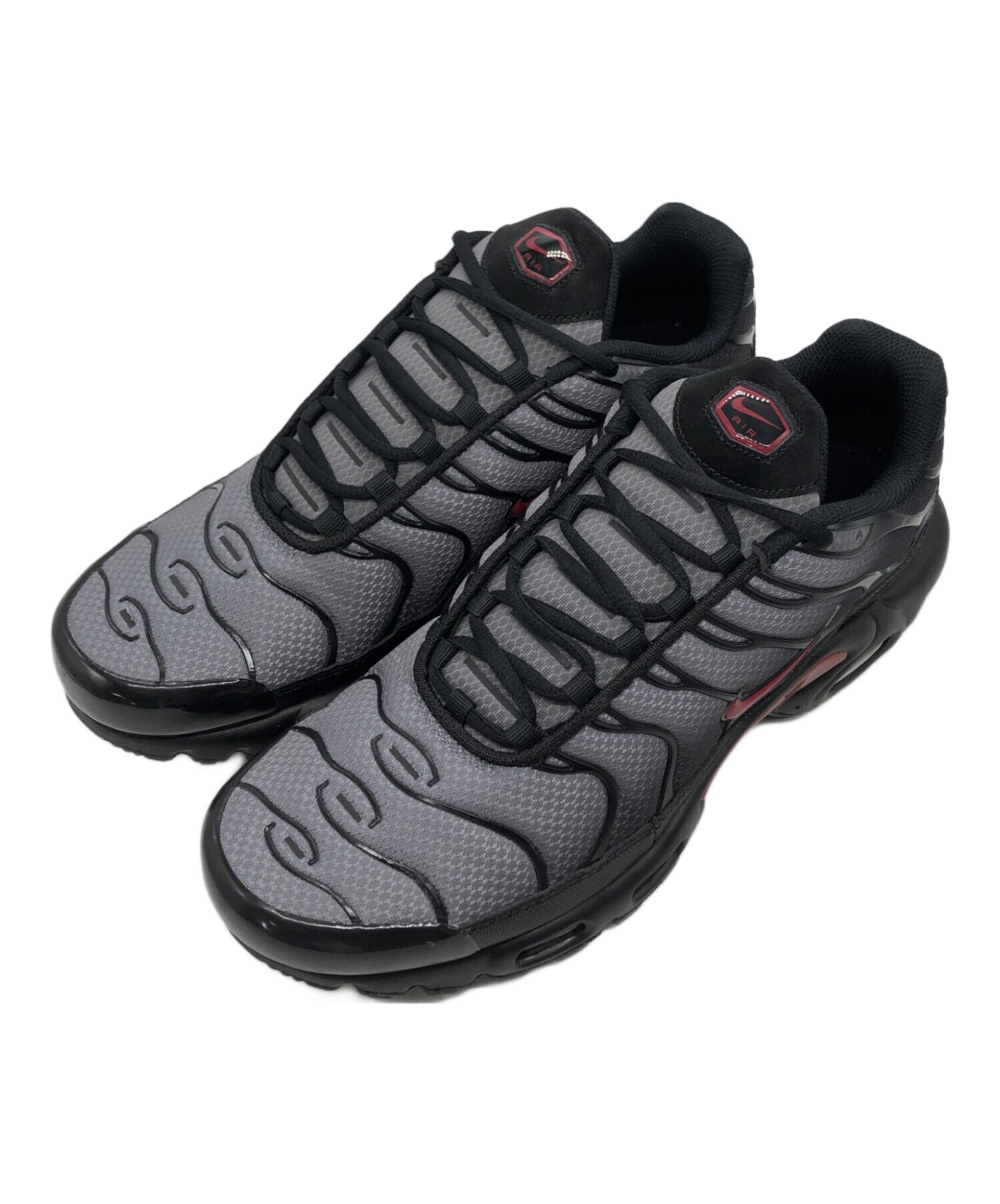 中古・古着通販】NIKE (ナイキ) AIR MAX PLUS グレー×ブラック サイズ
