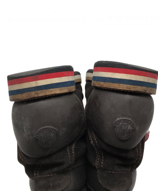 中古・古着通販】MONCLER (モンクレール) トレッキングブーツ ブラウン