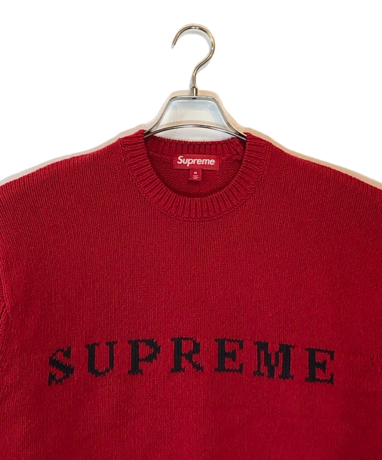 中古・古着通販】SUPREME (シュプリーム) CONTRAST LOGO SWEATER