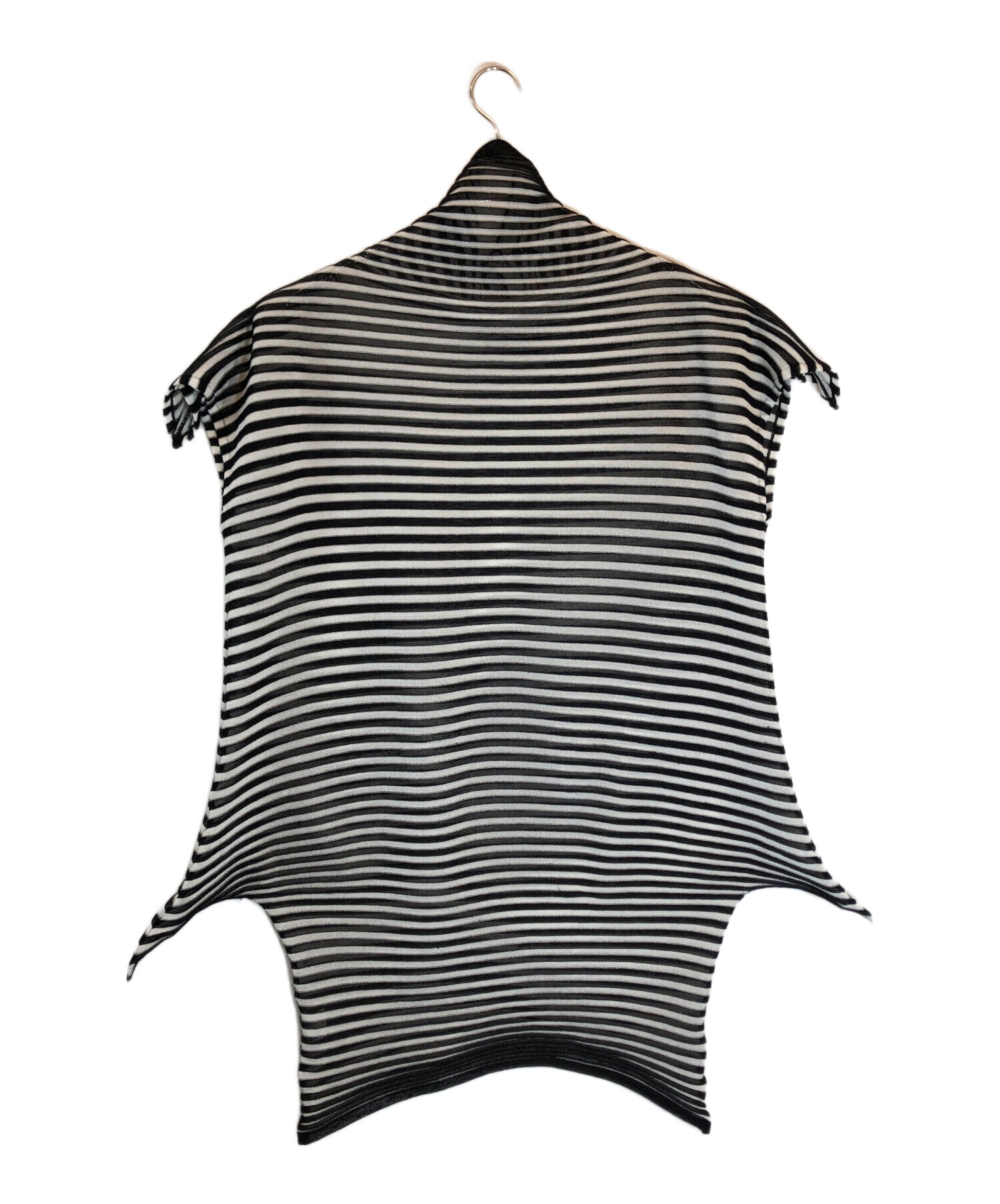 中古・古着通販】ISSEY MIYAKE (イッセイミヤケ) 変形ニットトップス