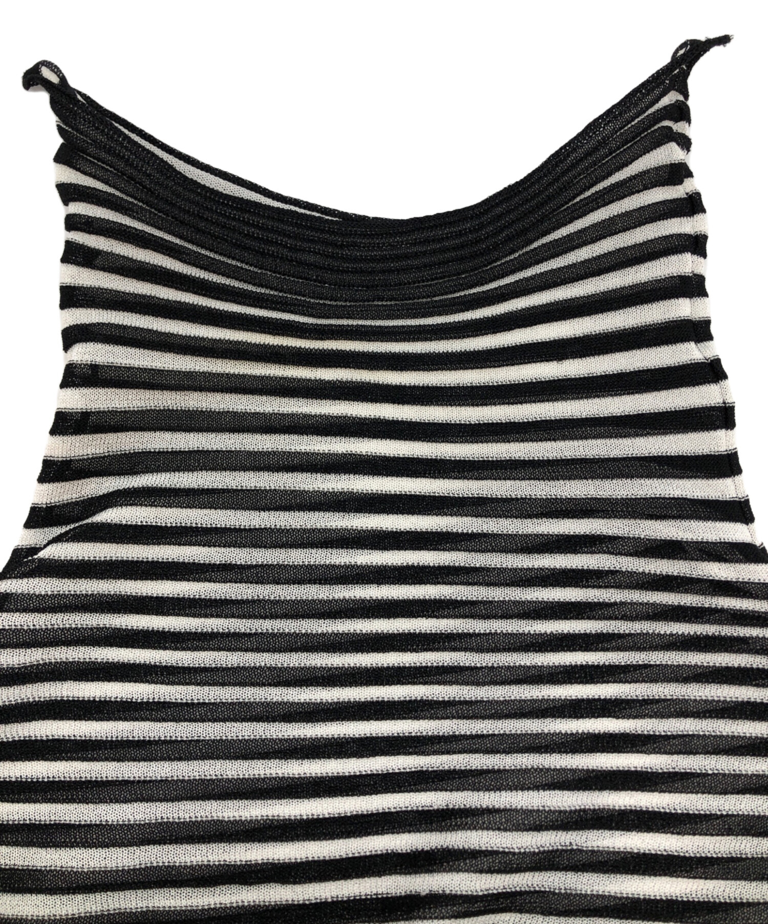 中古・古着通販】ISSEY MIYAKE (イッセイミヤケ) 変形ニットトップス