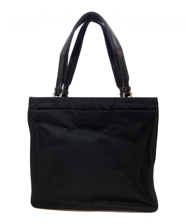 中古・古着通販】PRADA (プラダ) 三角プレート ナイロントートバッグ