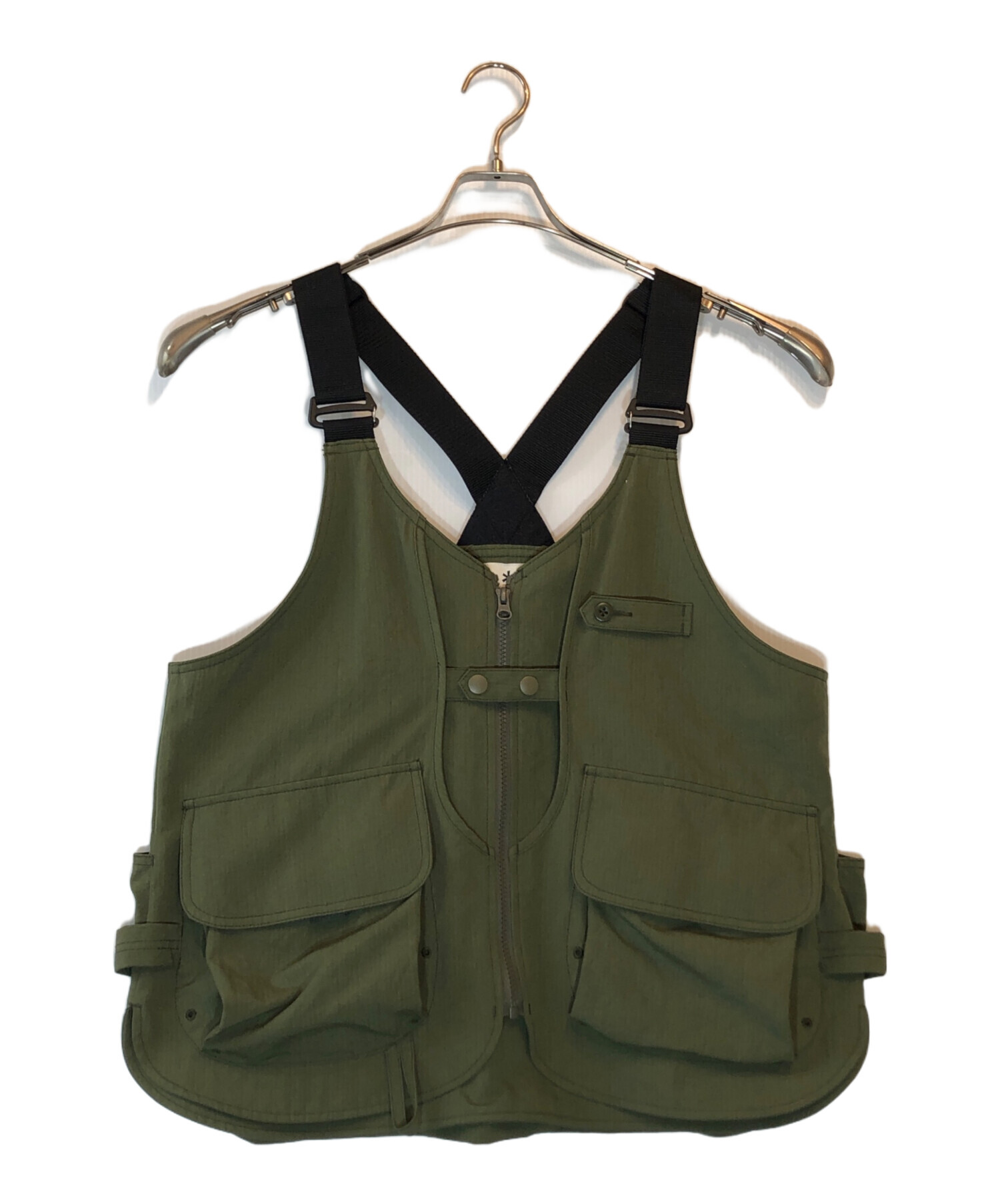 中古・古着通販】snow peak (スノーピーク) TAKIBI VEST カーキ サイズ
