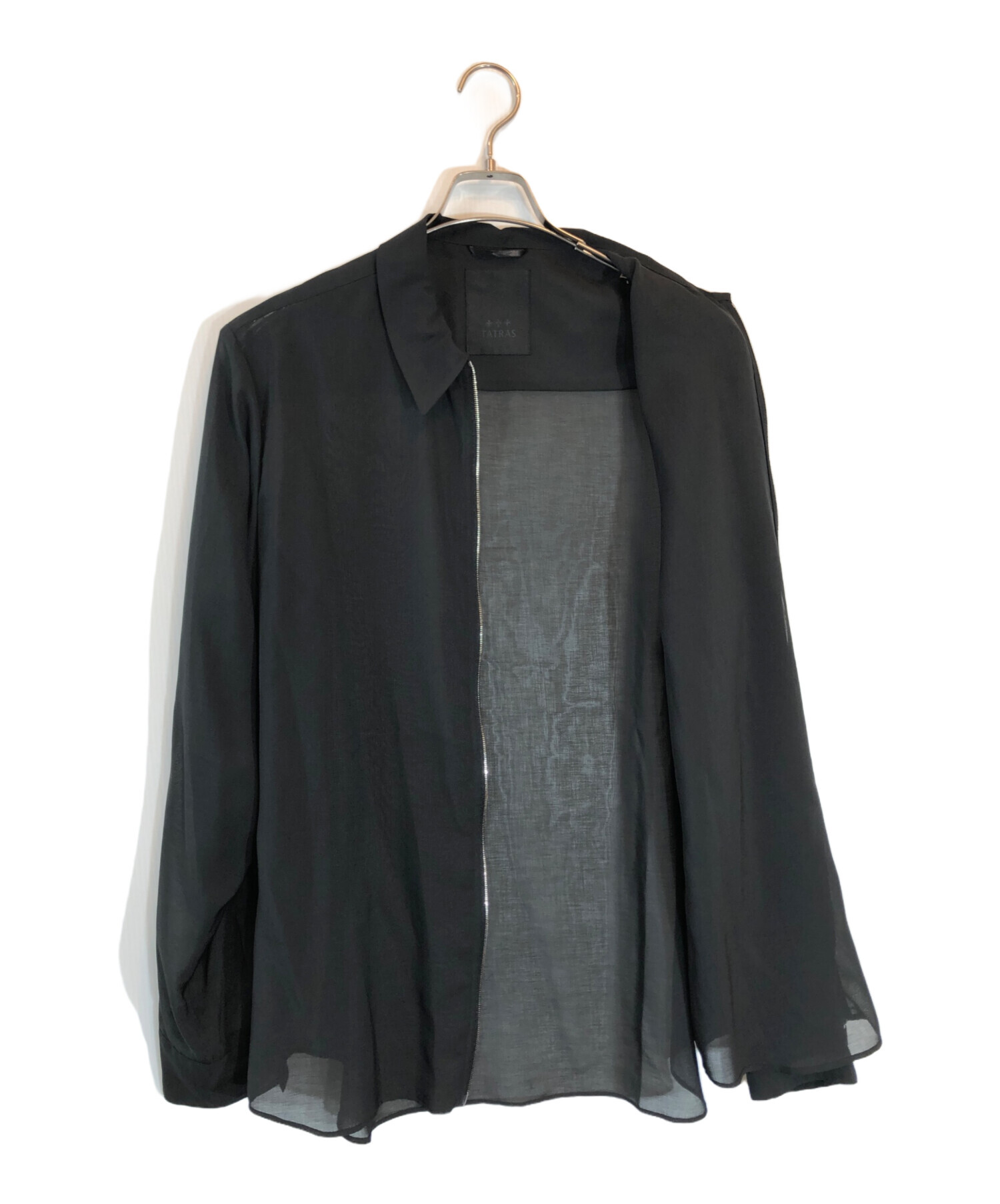 中古・古着通販】TATRAS (タトラス) MOGLIANO ジップシャツ グレー