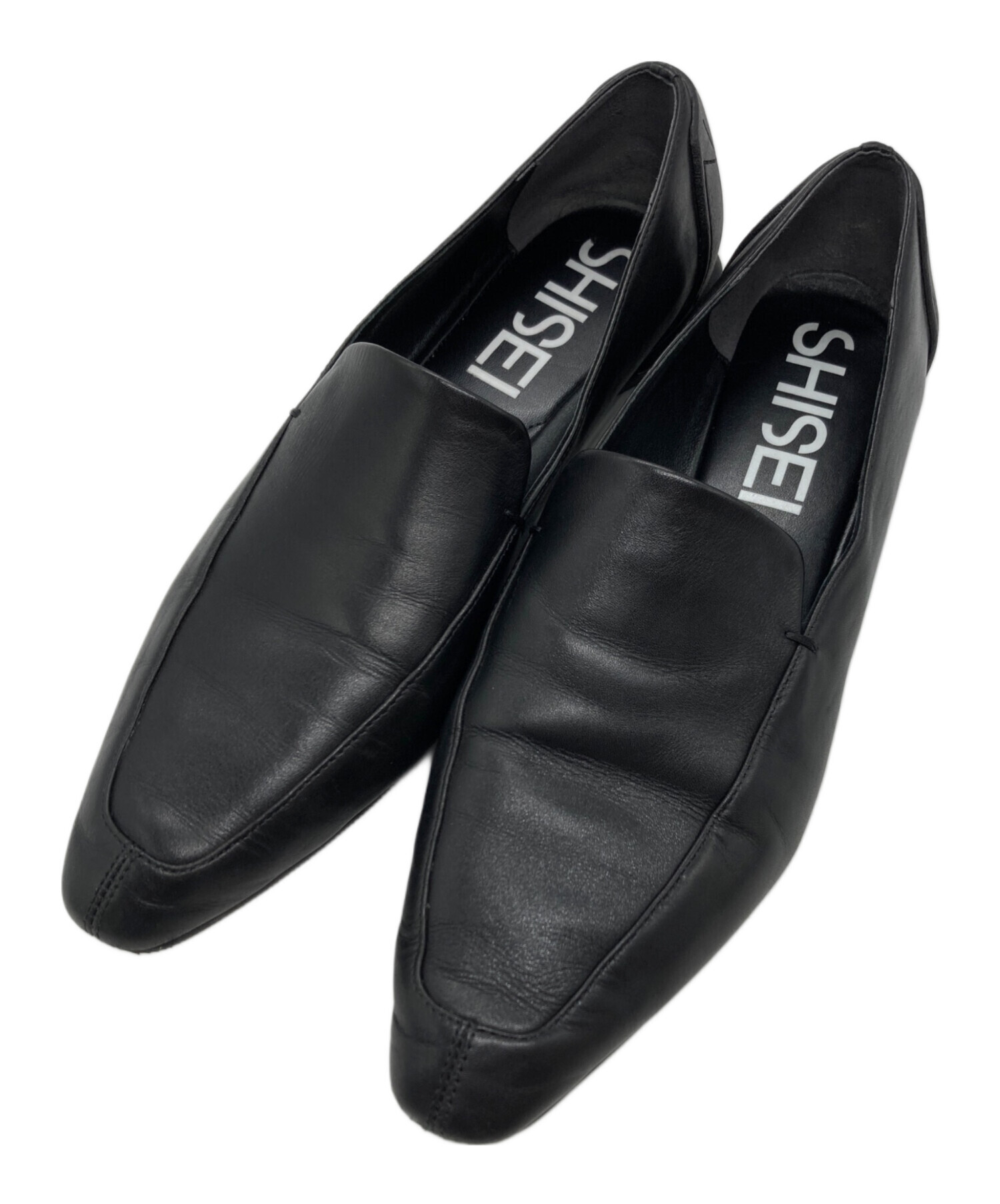 中古・古着通販】SHISEI (シセイ) MM CHISEL TOE SLIPON ブラック