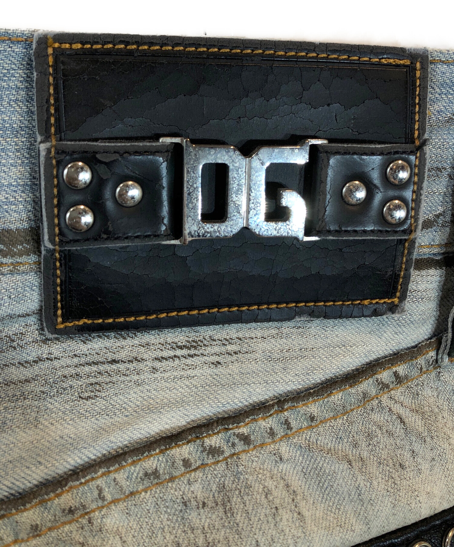 中古・古着通販】DOLCE & GABBANA (ドルチェ＆ガッバーナ) メタルロゴ 