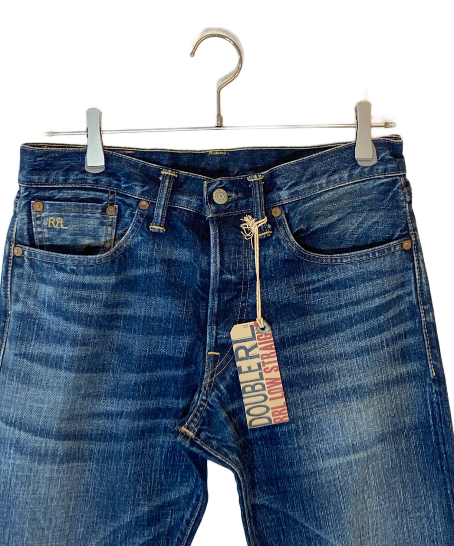中古・古着通販】RRL (ダブルアールエル) デニムパンツ インディゴ