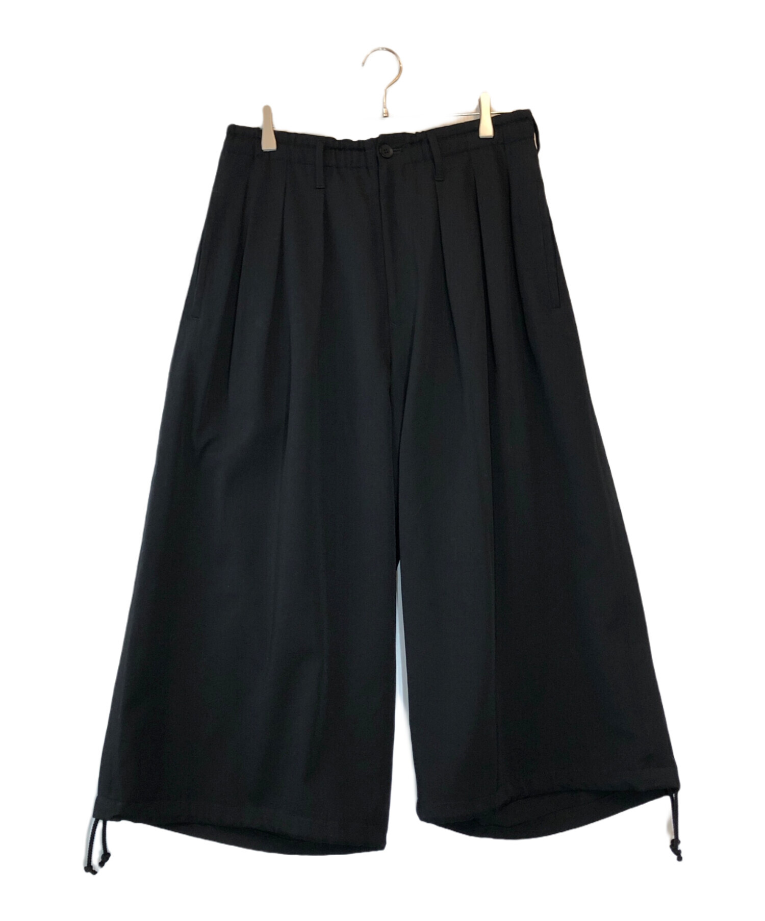 中古・古着通販】GROUND Y (グラウンドワイ) WOOL GABARDINE BALLOON